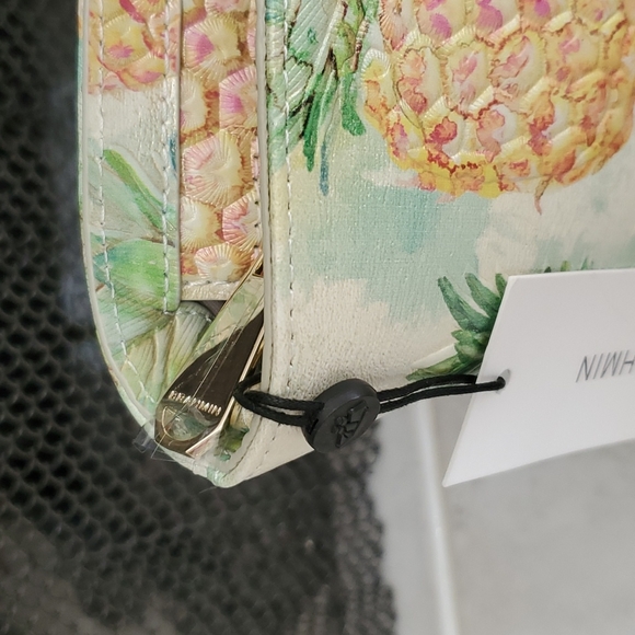 🥳🎈HOST PICK!🎈🥳  🍍🍍 BRAHMIN Mod Bowie Multi Pompano PINEAPPLE HANDBAG 🍍🍍 - Picture 4 of 8